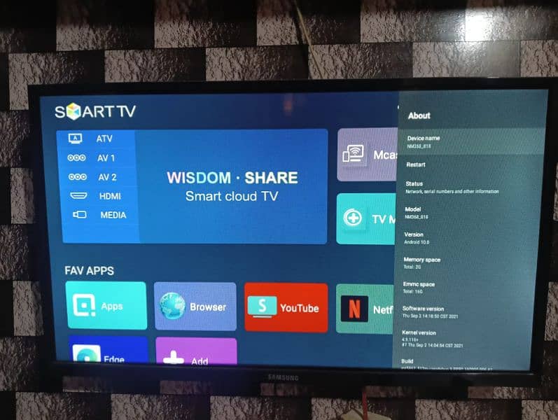 Original Samsung 32 inch smart Led 1