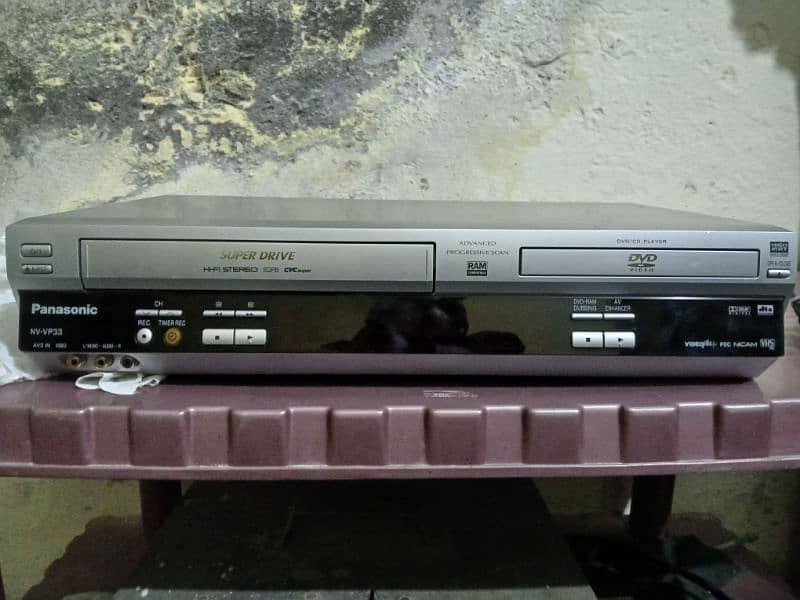 panasonic nv-vp33 VCR and DVD ALL OK ph 0300 6410509 1