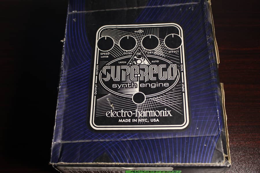 Electro-Harmonix Superego - Synth Engine Guitar Pedal 1