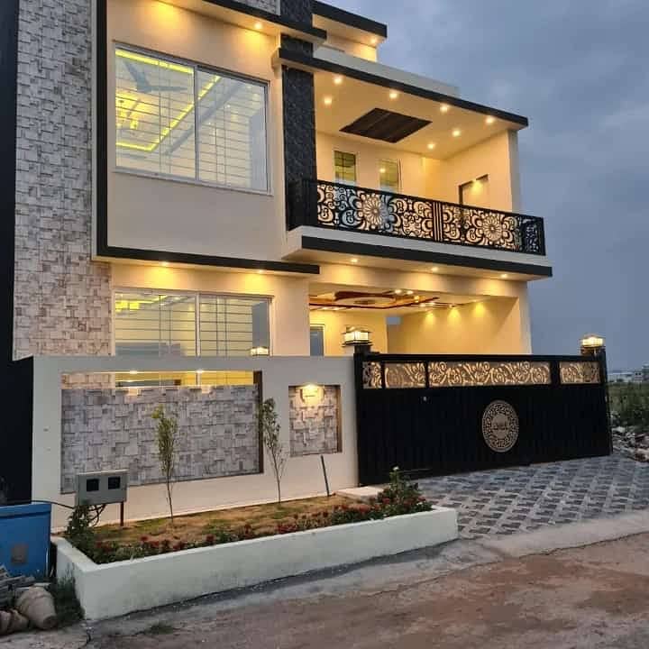 Beautiful Brand New Condition House Available For Rent In D12 Islamabad 0