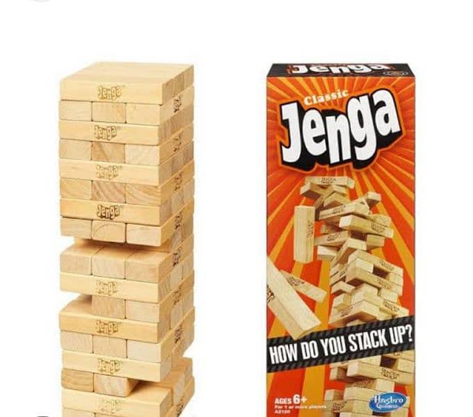 hasbro gaming classic jenga for sale purchased from Dubai 0