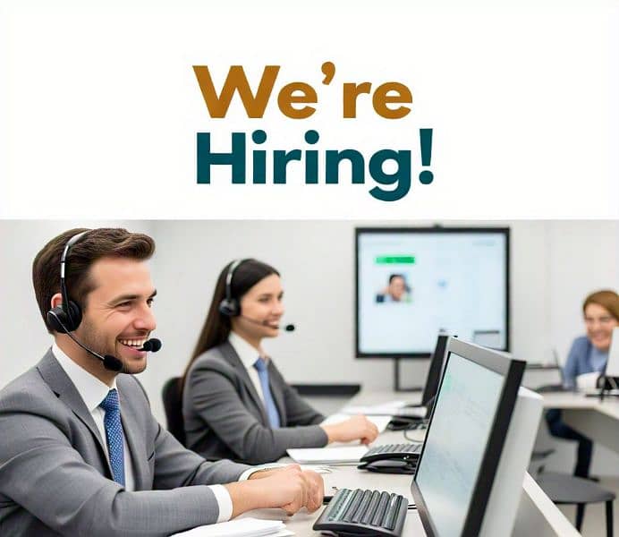 We are hiring call center agents 1