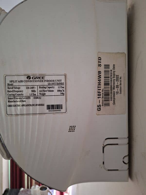 Gree 1.4 ton inverter AC 1