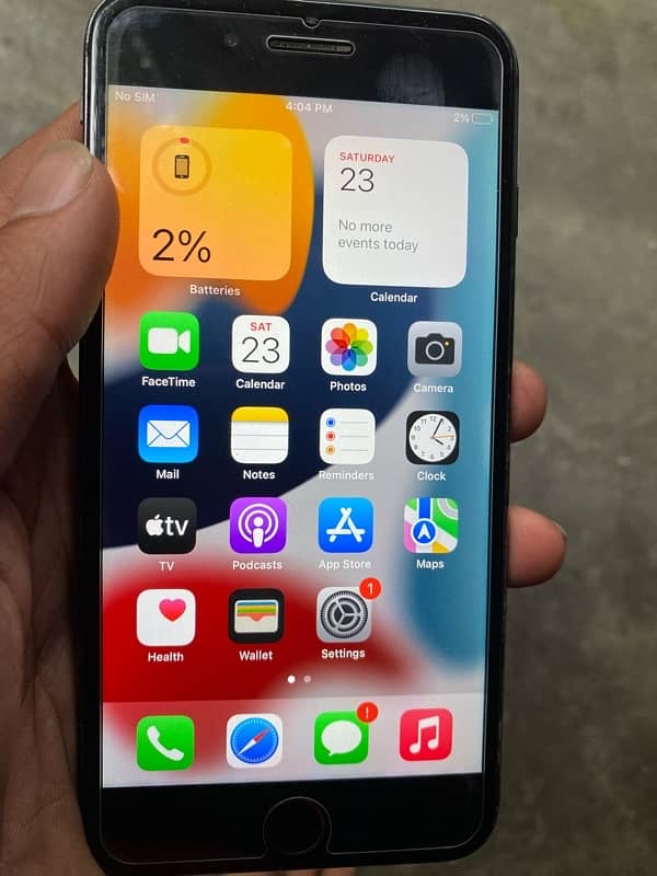 i phone 7plus pta proved 128gb 8