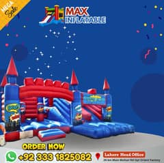 Jumping castle biggest wholesale dealer in pakistan ( Max Inflatable )