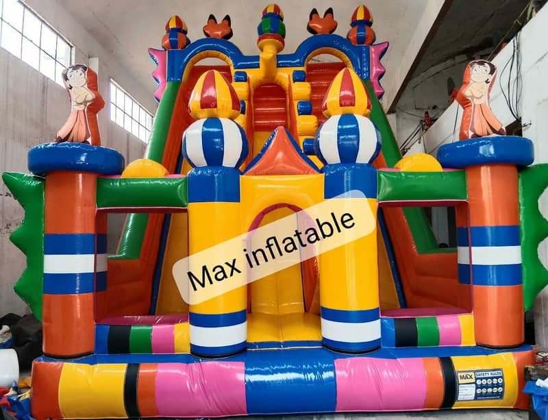 Jumping Castle , Kids Rides , Kids Play land , Max Inflatable , Trampo 12