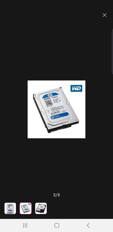 WS 500 gb internal hard drive 1