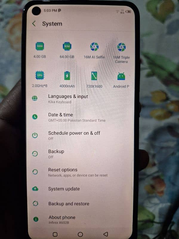 infinix s5 lite 2