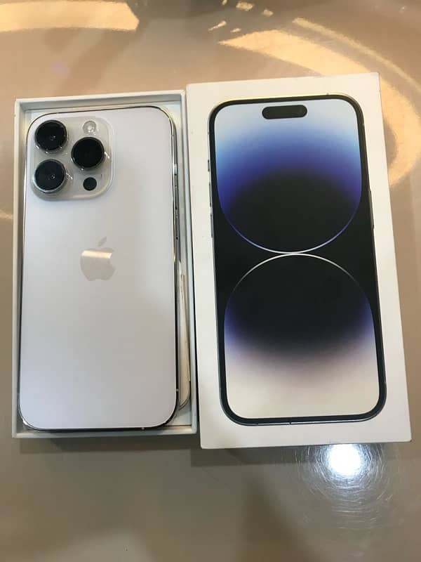 iPhone 14 Pro 256Gb(Box sticker Factory Unlock ufone sim 100% working 1