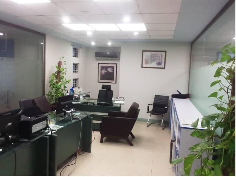 Sami Furnished Area 4500 Sq. Ft Corporate Office Available For Rent On Reasonable Rent Garden Town Lahore 0