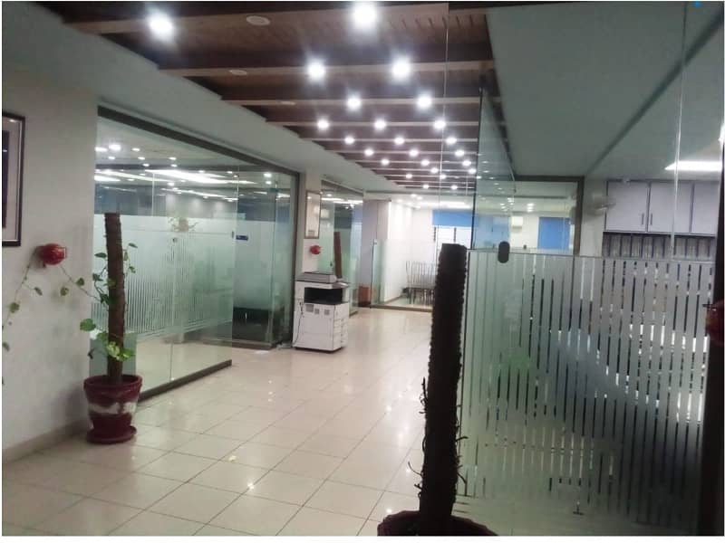 Sami Furnished Area 4500 Sq. Ft Corporate Office Available For Rent On Reasonable Rent Garden Town Lahore 5