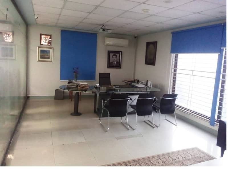 Sami Furnished Area 4500 Sq. Ft Corporate Office Available For Rent On Reasonable Rent Garden Town Lahore 7