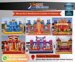 Jumping Castle , Kids Rides , Kids Play land , Max Inflatable , Rides