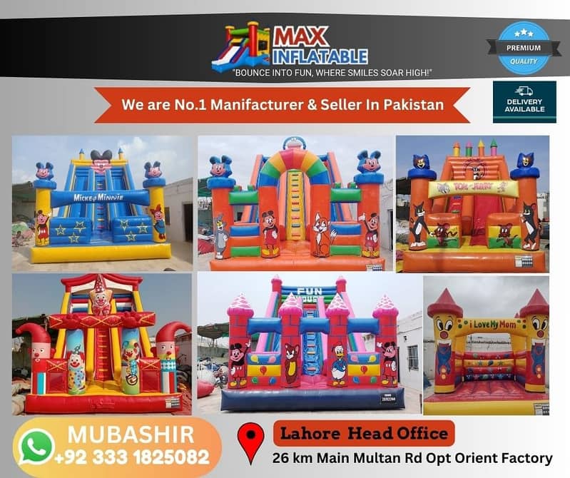 Jumping Castle , Kids Rides , Kids Play land , Max Inflatable , Rides 0