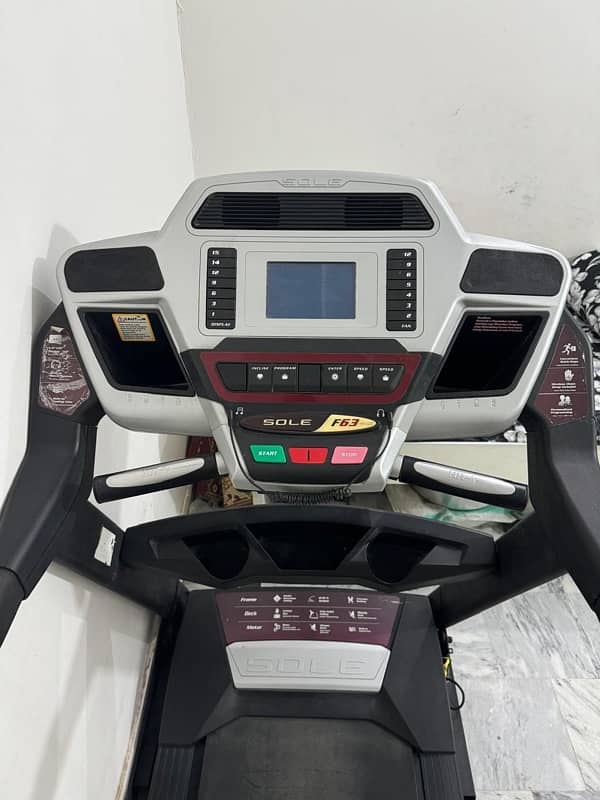 Sole F63 Treadmil for sale 0