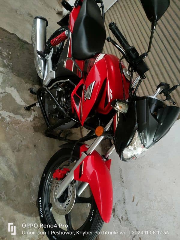 Honda CB 150f 2023 model invoice ke de local Peshawar 2