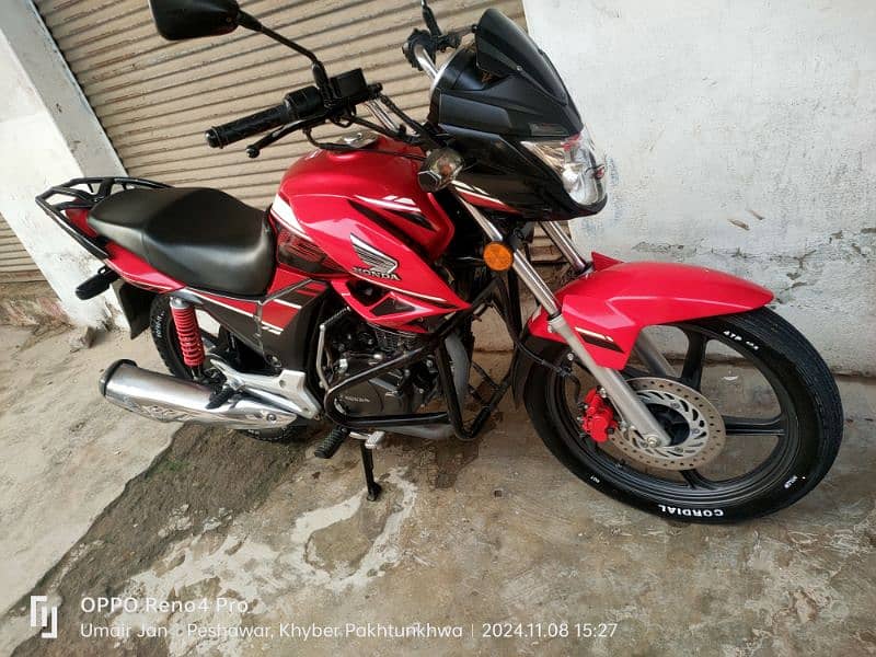 Honda CB 150f 2023 model invoice ke de local Peshawar 3