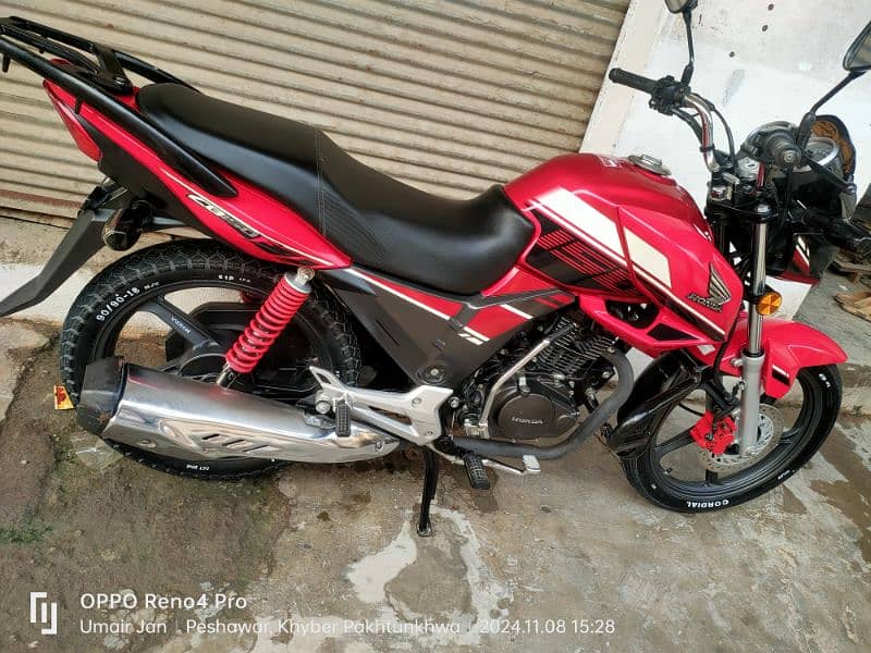 Honda CB 150f 2023 model invoice ke de local Peshawar 4