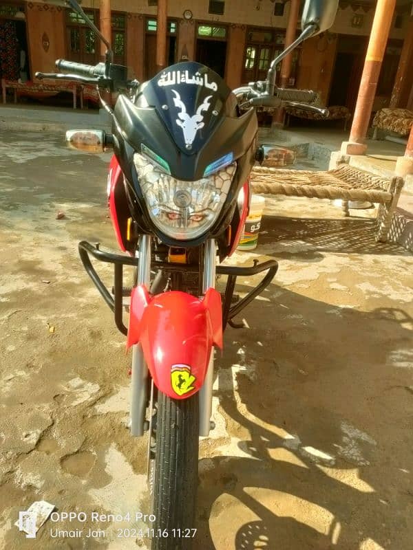 Honda CB 150f 2023 model invoice ke de local Peshawar 8