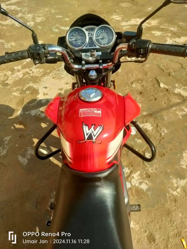 Honda CB 150f 2023 model invoice ke de local Peshawar 9