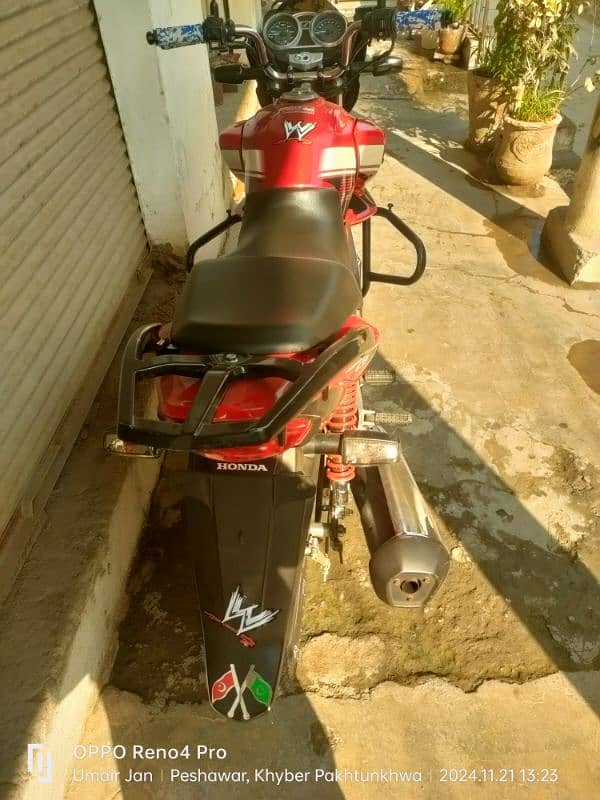 Honda CB 150f 2023 model invoice ke de local Peshawar 15