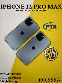 IPhone 12ProMax 256gb PTA Approved.