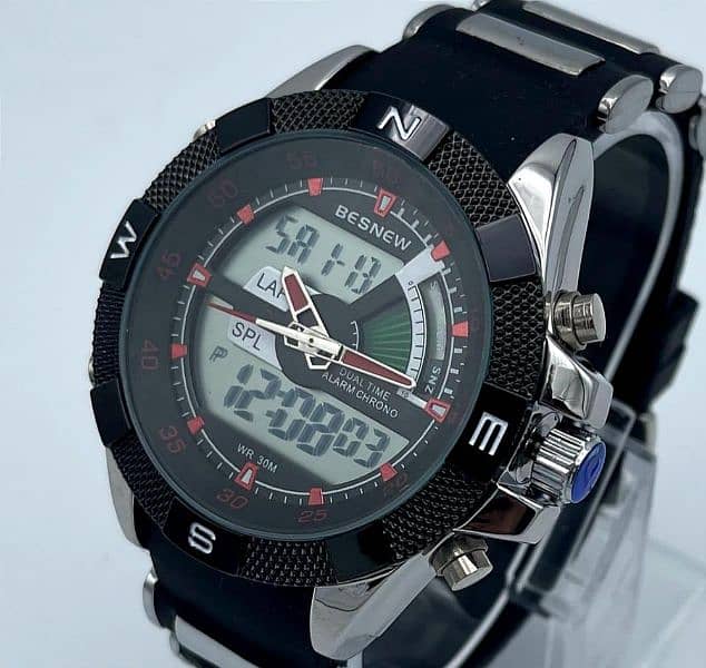 Men's Digital Display Watch 3