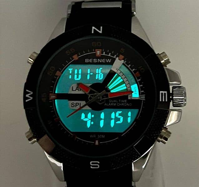 Men's Digital Display Watch 4