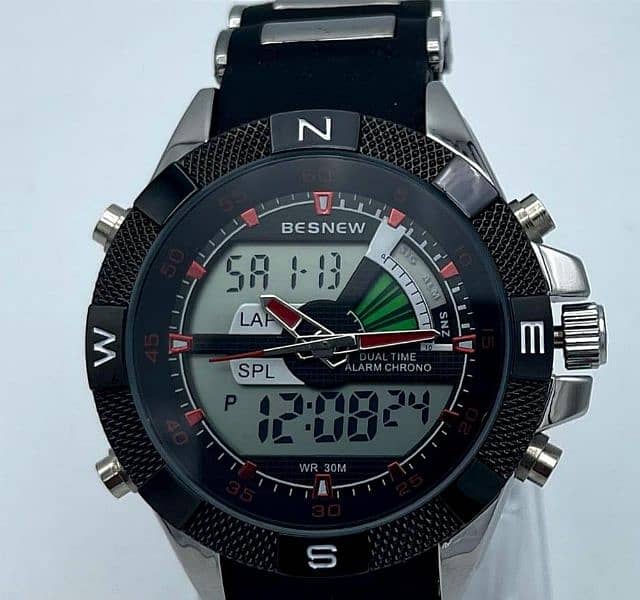 Men's Digital Display Watch 5