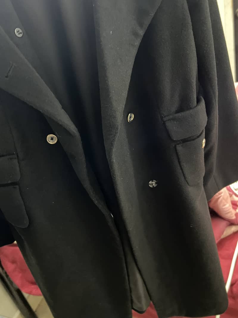 Calvin Klein Black long coat for sale 4