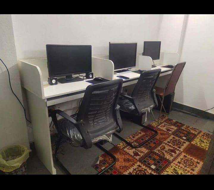 OFFICE COMMERCAIL SPACES FOR IT WORK ?? MAIN RASHID MINHAS ROAD KARACHI 8