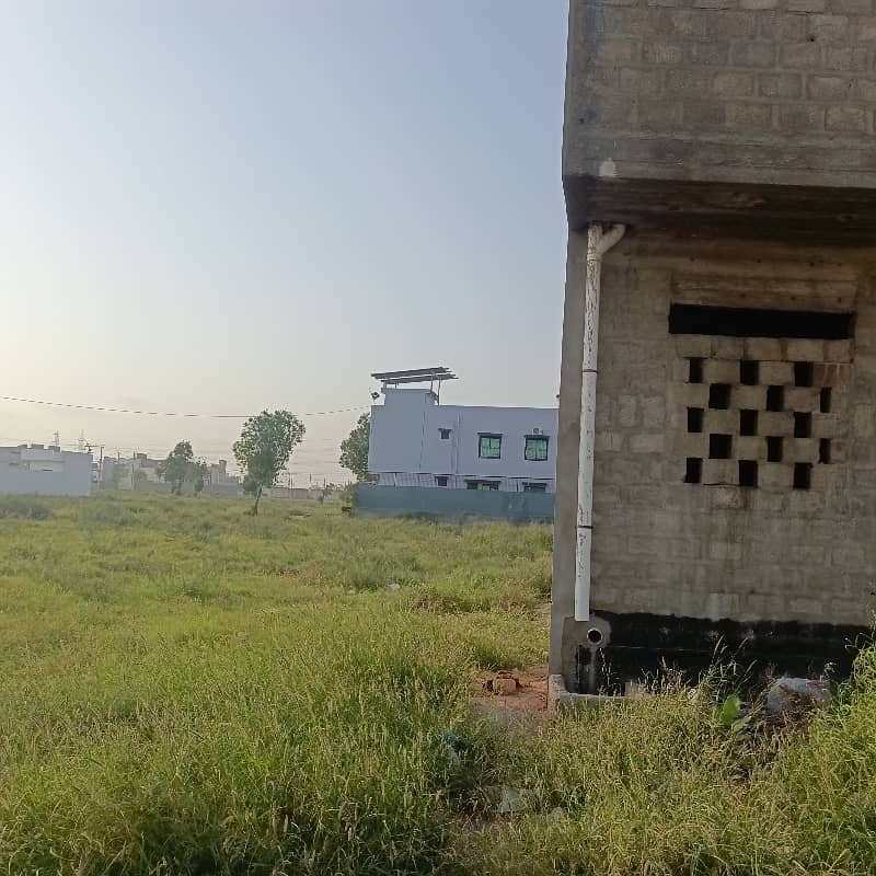 120 Sq Yard Transfer West Open Plot in SAADI TOWN BLOCK 7 0