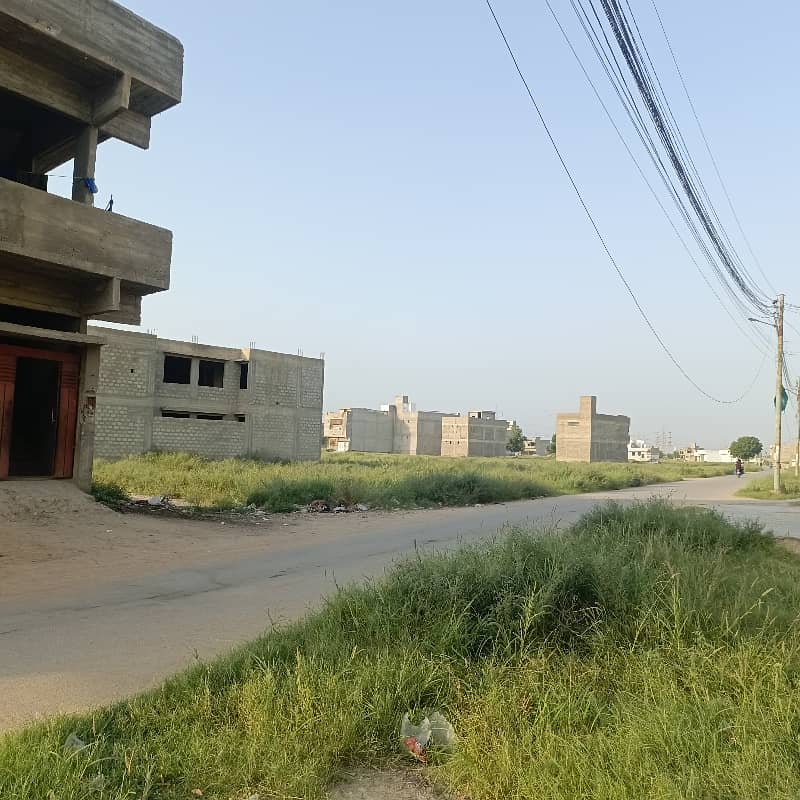 120 Sq Yard Transfer West Open Plot in SAADI TOWN BLOCK 7 1