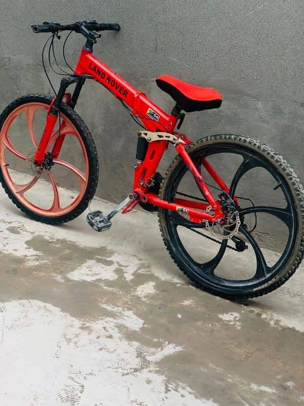 URGENT SALE Imported land rover foldable bicycle 4