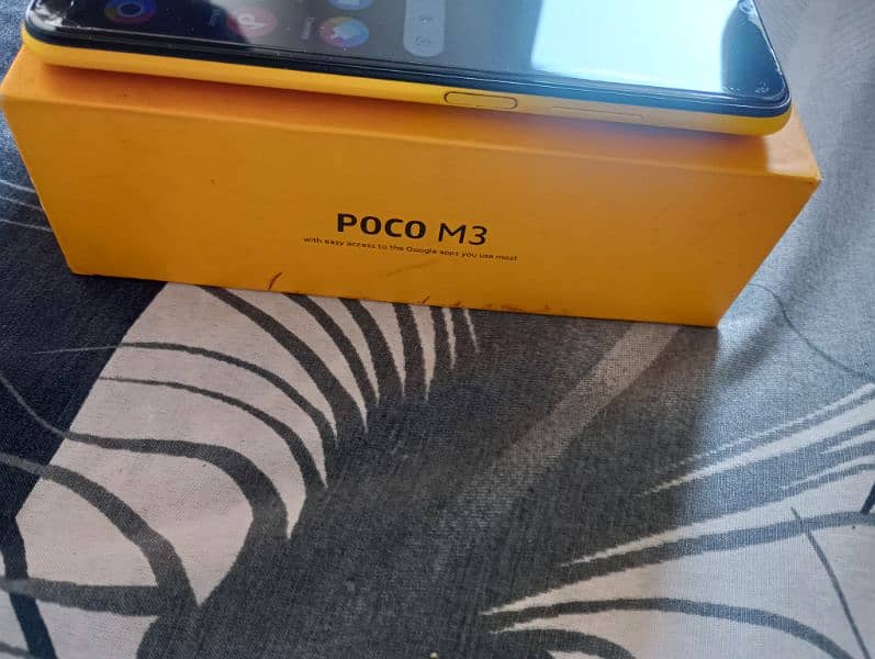 Xiaomi Redmi POCO M3 4+2 Ram 128 room with complete box 1