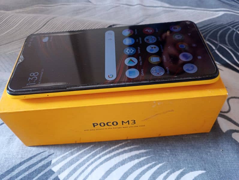 Xiaomi Redmi POCO M3 4+2 Ram 128 room with complete box 2