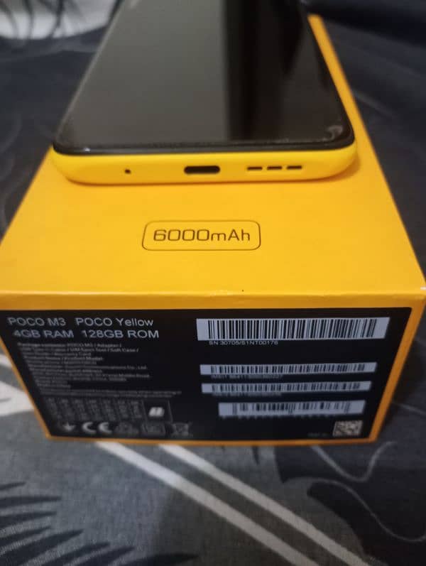 Xiaomi Redmi POCO M3 4+2 Ram 128 room with complete box 8