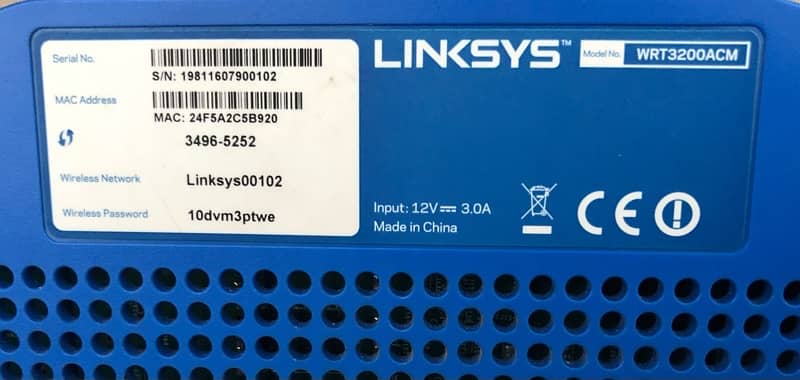 Linksys WRT3200ACM wifi Router 5