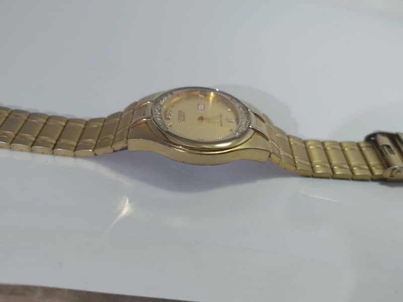 Citizen Gold-Tone Date Quartz Watch-GN -0-S-9 4