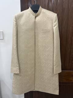 Plain sherwani for men