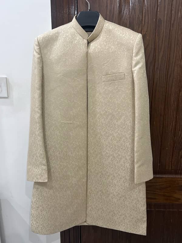 Plain sherwani for men 0