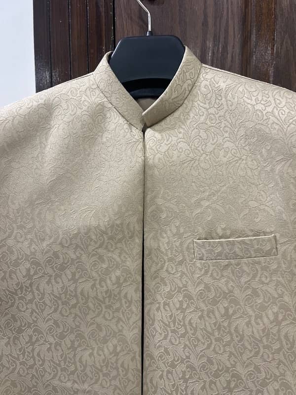 Plain sherwani for men 1