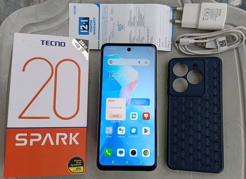 Tecno SparK 20,*16/256GB"9Month WaRnty"Lusssshh 10/10,!! 1