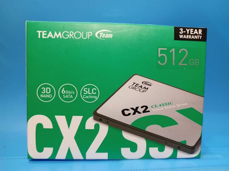 TeamGroup CX2 512GB SSD SATA 0