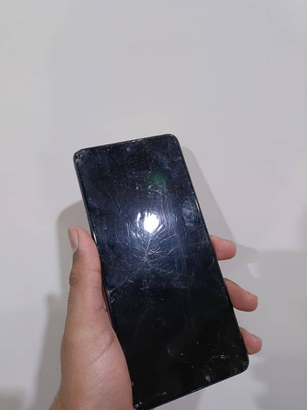 Samsung galaxy a71 8gb 128gb screen cracked 1