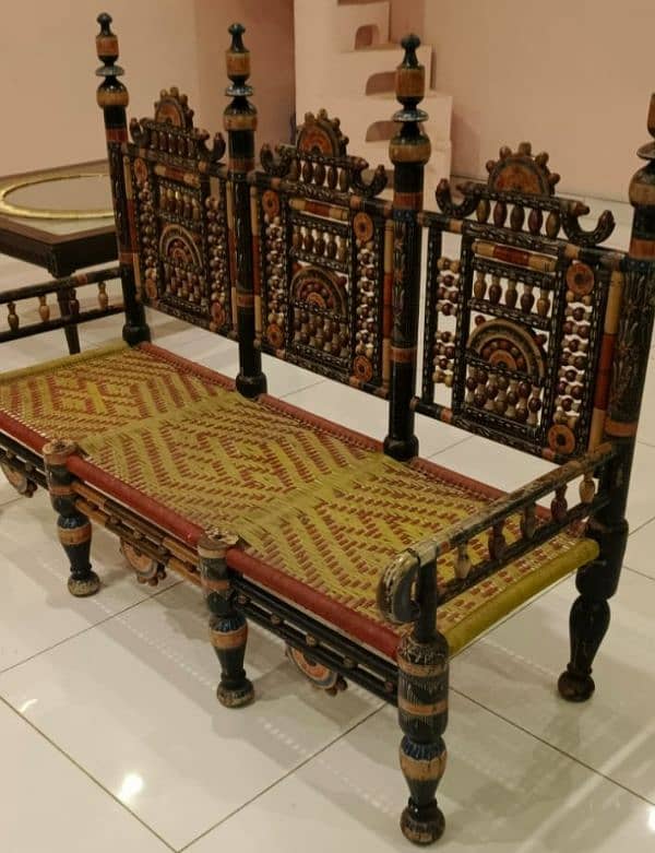 Traditional hand made sofa 1