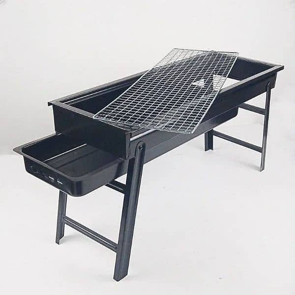 New Large BBQ Grill Folding Portable Charcoal Outdoor Camping Picnic 2