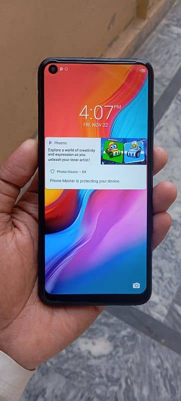 Infinix S5 Smartphone 6/128 Glass Change Working 100% Ok Official PTA! 0