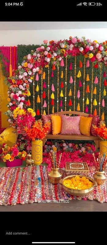 Birthday Anniversary wedding Mehndi mayyo Event Planner 1