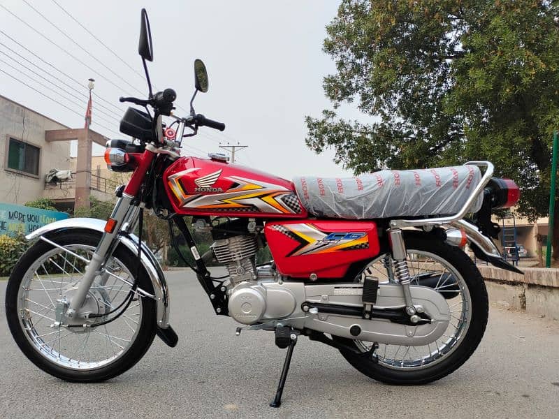 HONDA CG 125 MODEL 2024/25 OPEN LETTER OPEN INVOICE KM 2700 KEY 2 3